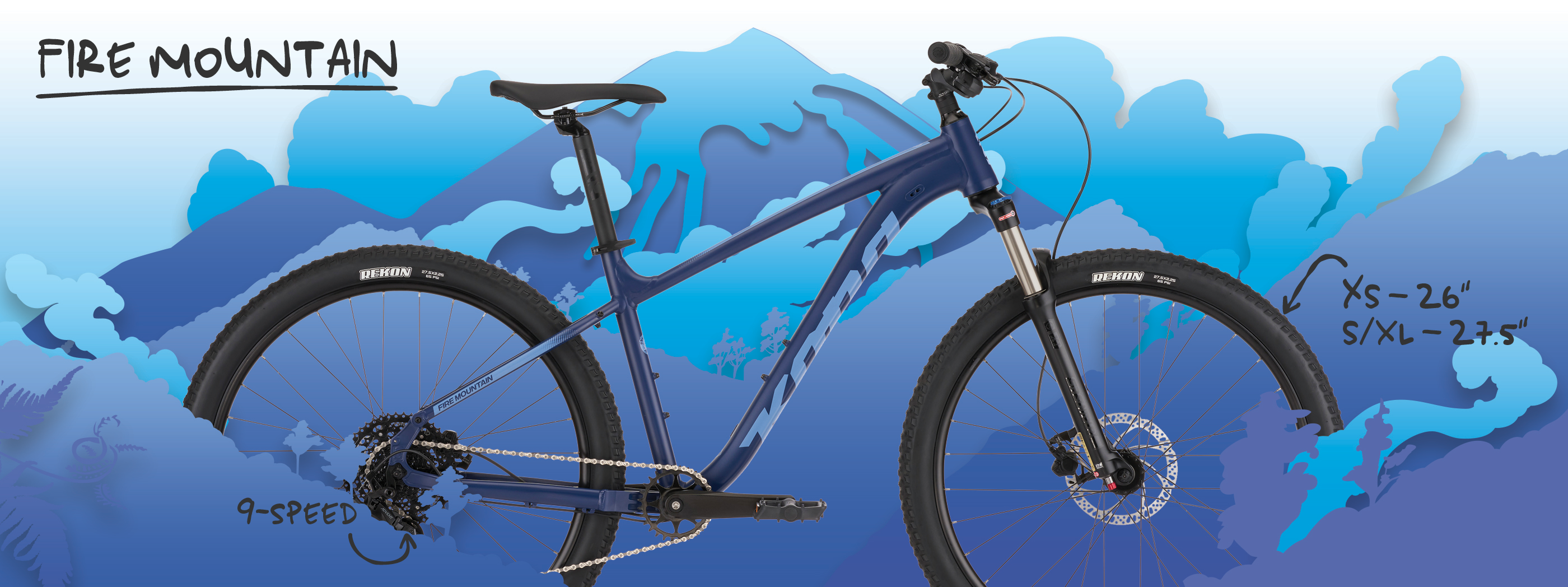 Kona Mountain Bikes Fire Mountain Kona