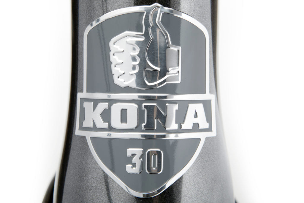 Kona 30th Birthday Anniversary Headtube Badge